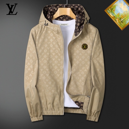 Wholesale Louis Vuitton LV Jackets Long Sleeved For Men #1255375 $60.00 USD, Wholesale Quality Replica Louis Vuitton LV Jackets