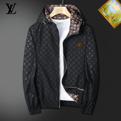 Wholesale Louis Vuitton LV Jackets Long Sleeved For Men #1255376 $60.00 USD, Wholesale Quality Replica Louis Vuitton LV Jackets