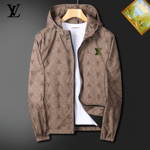 Wholesale Louis Vuitton LV Jackets Long Sleeved For Men #1255379 $60.00 USD, Wholesale Quality Replica Louis Vuitton LV Jackets