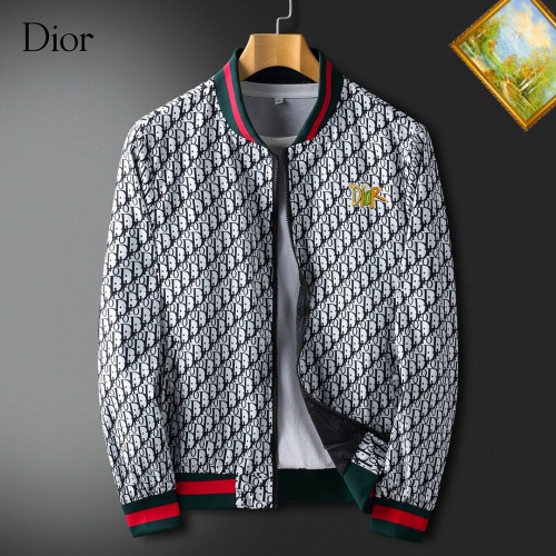 Wholesale Christian Dior Jackets Long Sleeved For Men #1255392 $60.00 USD, Wholesale Quality Replica Christian Dior Jackets