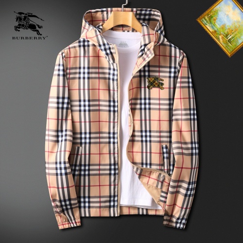 Wholesale Burberry Jackets Long Sleeved For Men #1255420 $60.00 USD, Wholesale Quality Replica Burberry Jackets