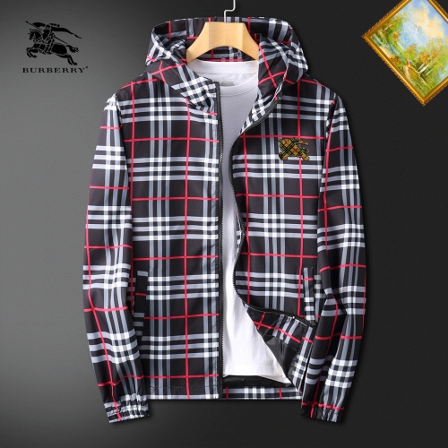 Wholesale Burberry Jackets Long Sleeved For Men #1255421 $60.00 USD, Wholesale Quality Replica Burberry Jackets