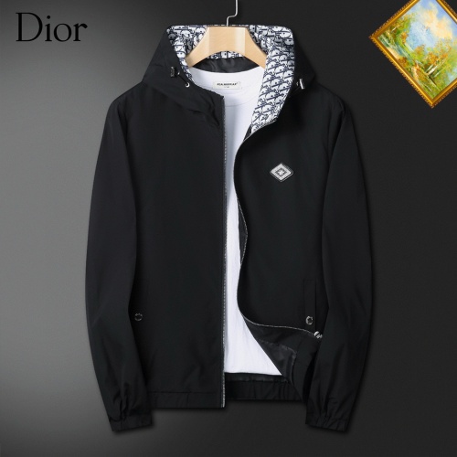 Wholesale Christian Dior Jackets Long Sleeved For Men #1255429 $60.00 USD, Wholesale Quality Replica Christian Dior Jackets