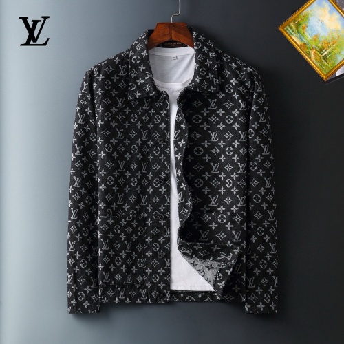 Wholesale Louis Vuitton LV Jackets Long Sleeved For Men #1255436 $60.00 USD, Wholesale Quality Replica Louis Vuitton LV Jackets