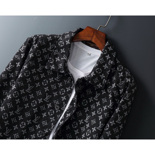 Replica Louis Vuitton LV Jackets Long Sleeved For Men #1255436 $60.00 USD for Wholesale