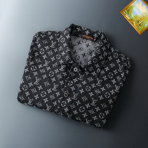 Replica Louis Vuitton LV Jackets Long Sleeved For Men #1255436 $60.00 USD for Wholesale