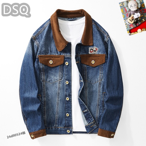 Wholesale Dsquared Jackets Long Sleeved For Men #1255458 $68.00 USD, Wholesale Quality Replica Dsquared Jackets