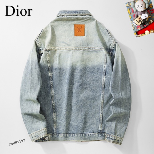 Replica Christian Dior Jackets Long Sleeved For Men #1255460 $68.00 USD for Wholesale