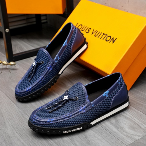 Wholesale Louis Vuitton Casual Shoes For Men #1255495 $112.00 USD, Wholesale Quality Replica Louis Vuitton Casual Shoes