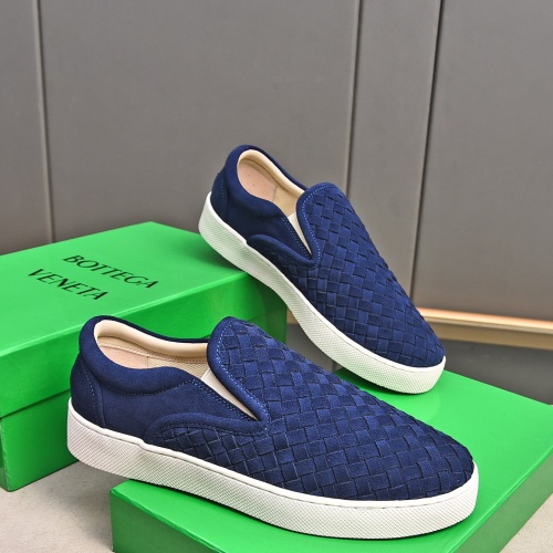 Replica Bottega Veneta BV Casual Shoes For Men #1255538 $85.00 USD for Wholesale