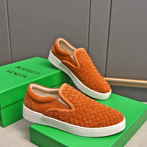 Replica Bottega Veneta BV Casual Shoes For Men #1255544 $85.00 USD for Wholesale