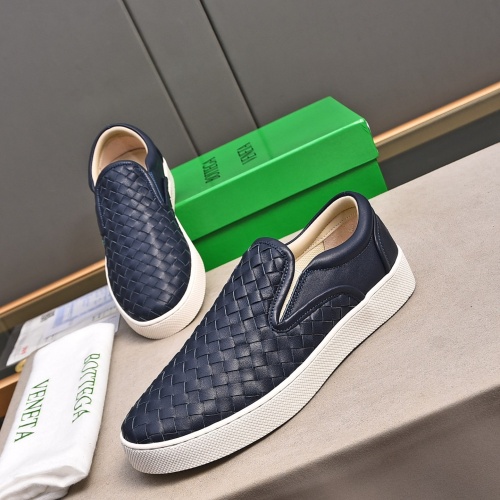 Replica Bottega Veneta BV Casual Shoes For Men #1255547 $88.00 USD for Wholesale