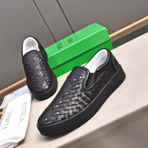 Replica Bottega Veneta BV Casual Shoes For Men #1255551 $96.00 USD for Wholesale