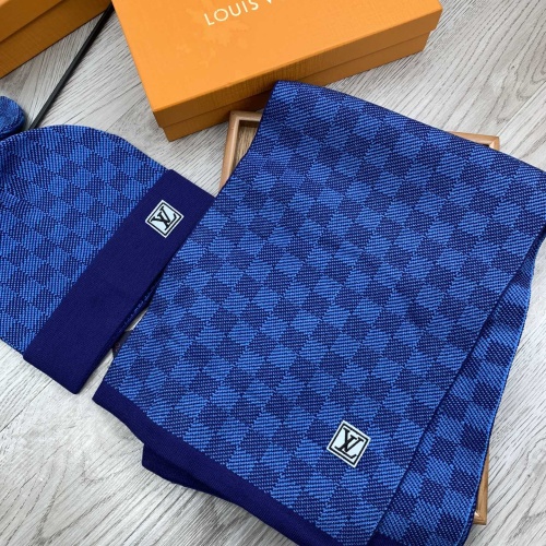 Replica Louis Vuitton LV Hat and Scarf Set #1255554 $52.00 USD for Wholesale