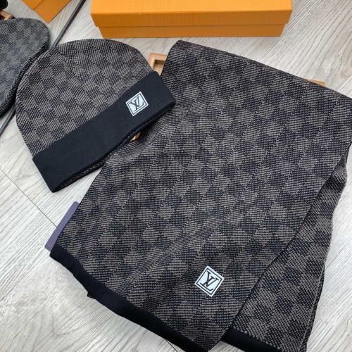 Replica Louis Vuitton LV Hat and Scarf Set #1255556 $52.00 USD for Wholesale