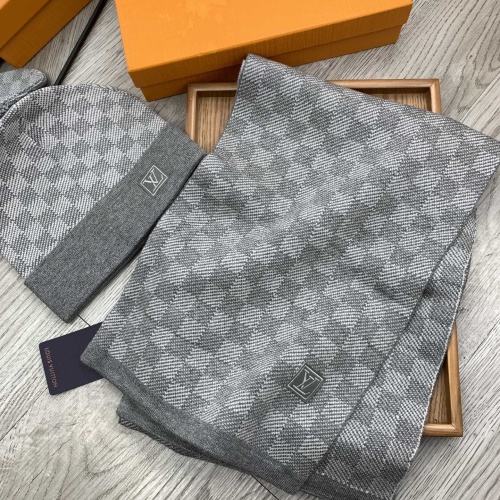 Replica Louis Vuitton LV Hat and Scarf Set #1255557 $52.00 USD for Wholesale