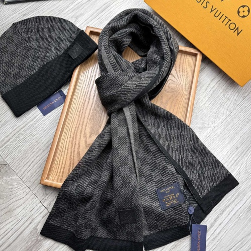 Replica Louis Vuitton LV Hat and Scarf Set #1255558 $52.00 USD for Wholesale