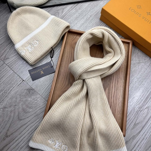 Replica Louis Vuitton LV Hat and Scarf Set #1255563 $52.00 USD for Wholesale