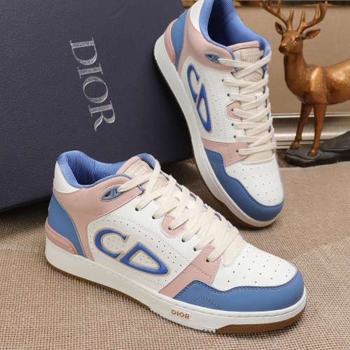 Replica Christian Dior Casual Shoes For Men #1255568 $76.00 USD for Wholesale