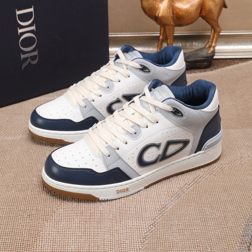 Wholesale Christian Dior Casual Shoes For Men #1255574 $76.00 USD, Wholesale Quality Replica Christian Dior Casual Shoes