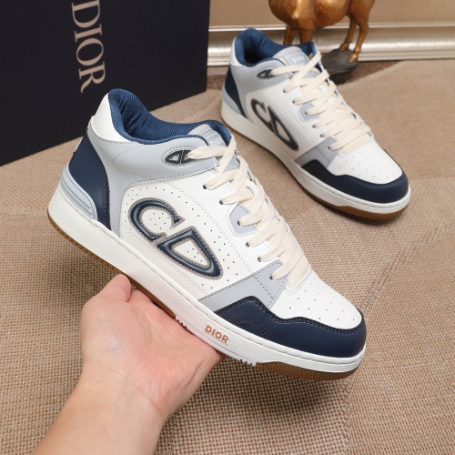 Replica Christian Dior Casual Shoes For Men #1255574 $76.00 USD for Wholesale