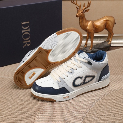 Replica Christian Dior Casual Shoes For Men #1255574 $76.00 USD for Wholesale