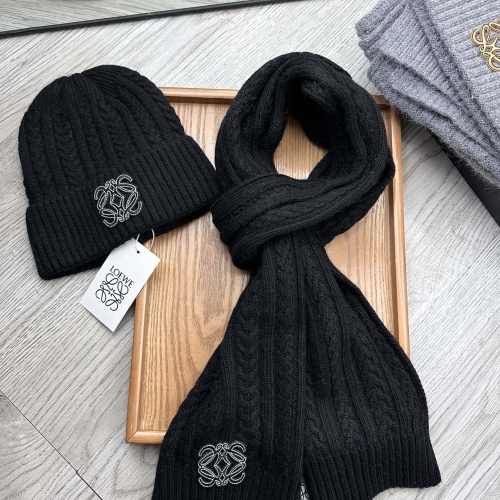 Wholesale LOEWE Hat and Scarf Set #1255582 $52.00 USD, Wholesale Quality Replica LOEWE Hat and Scarf and Glove Set