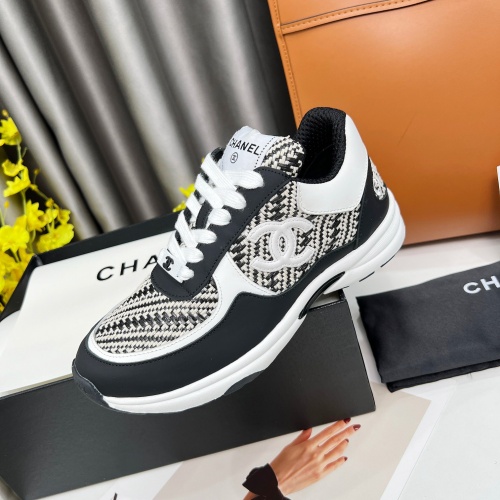 Replica Chanel Casual Shoes For Women #1255598 $102.00 USD for Wholesale