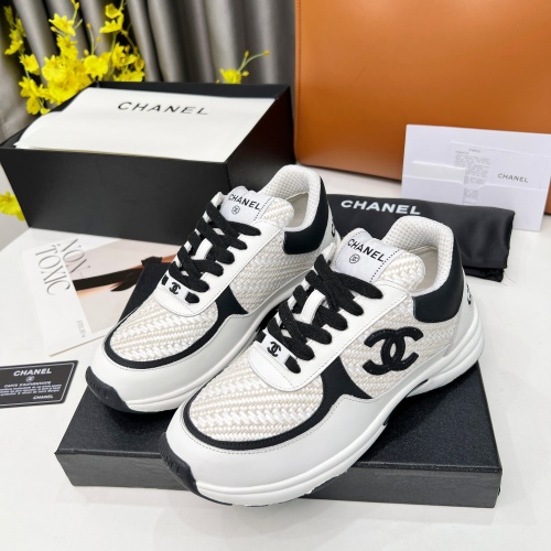 Wholesale Chanel Casual Shoes For Men #1255599 $102.00 USD, Wholesale Quality Replica Chanel Casual Shoes