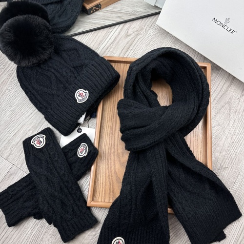 Wholesale Moncler Hat and Scarf and Glove Set #1255607 $52.00 USD, Wholesale Quality Replica Moncler Hat and Scarf and Glove Set