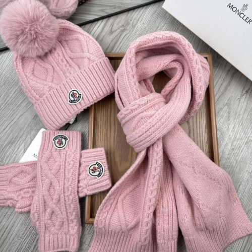 Wholesale Moncler Hat and Scarf and Glove Set #1255610 $52.00 USD, Wholesale Quality Replica Moncler Hat and Scarf and Glove Set