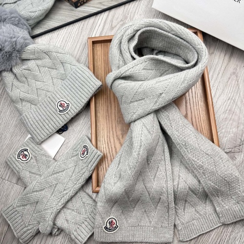 Wholesale Moncler Hat and Scarf and Glove Set #1255613 $52.00 USD, Wholesale Quality Replica Moncler Hat and Scarf and Glove Set