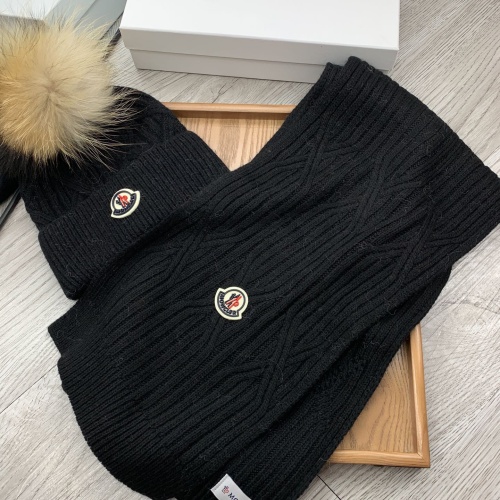 Wholesale Moncler Hat and Scarf Set #1255626 $56.00 USD, Wholesale Quality Replica Moncler Hat and Scarf and Glove Set