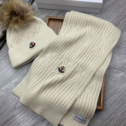 Wholesale Moncler Hat and Scarf Set #1255629 $56.00 USD, Wholesale Quality Replica Moncler Hat and Scarf and Glove Set