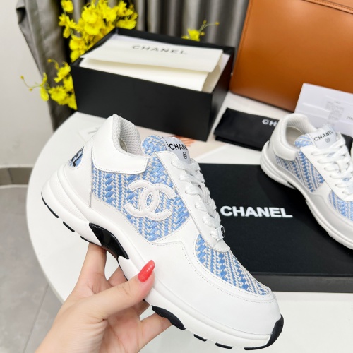 Replica Chanel Casual Shoes For Women #1255636 $102.00 USD for Wholesale