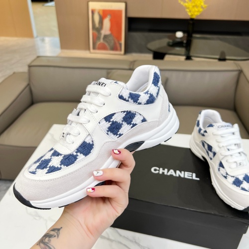 Replica Chanel Casual Shoes For Women #1255639 $102.00 USD for Wholesale