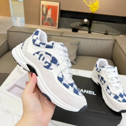 Replica Chanel Casual Shoes For Women #1255639 $102.00 USD for Wholesale