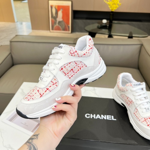 Replica Chanel Casual Shoes For Women #1255640 $102.00 USD for Wholesale