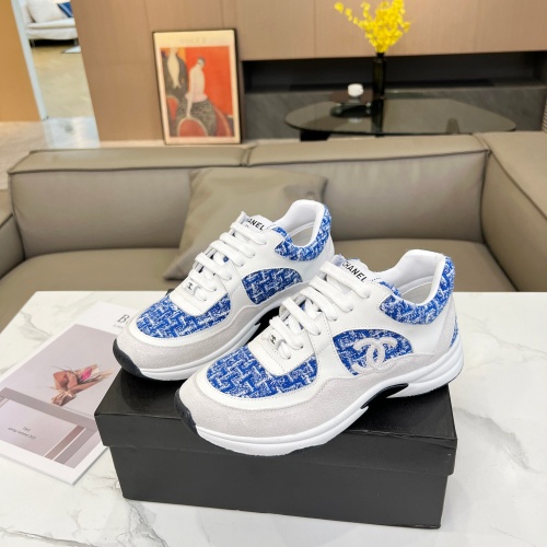 Wholesale Chanel Casual Shoes For Women #1255642 $102.00 USD, Wholesale Quality Replica Chanel Casual Shoes