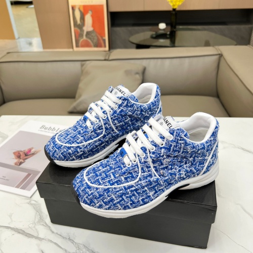 Wholesale Chanel Casual Shoes For Women #1255651 $102.00 USD, Wholesale Quality Replica Chanel Casual Shoes