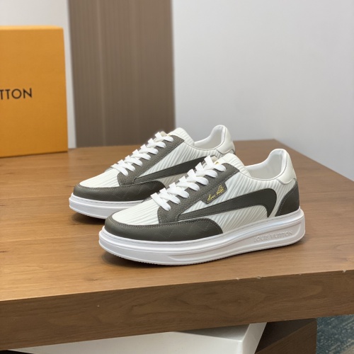 Wholesale Louis Vuitton Casual Shoes For Men #1255671 $76.00 USD, Wholesale Quality Replica Louis Vuitton Casual Shoes