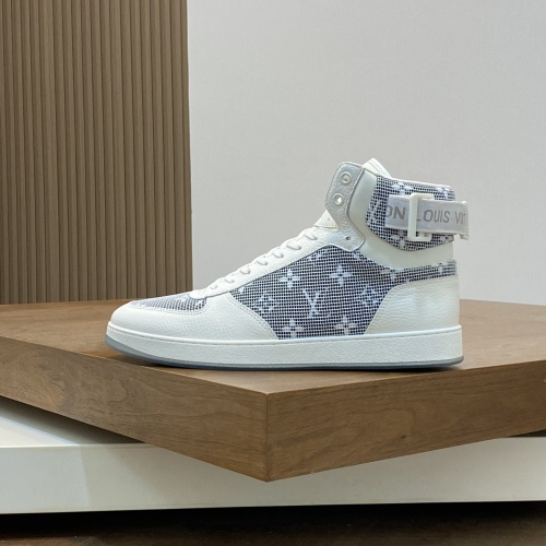 Replica Louis Vuitton High Tops Shoes For Men #1255705 $80.00 USD for Wholesale