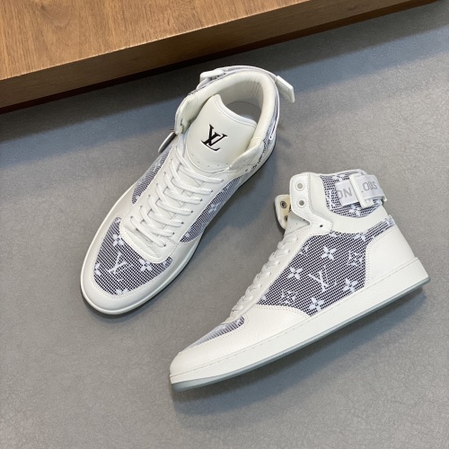 Replica Louis Vuitton High Tops Shoes For Men #1255705 $80.00 USD for Wholesale