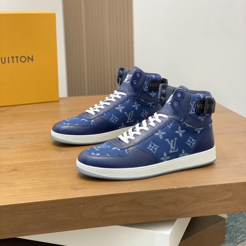 Wholesale Louis Vuitton High Tops Shoes For Men #1255706 $80.00 USD, Wholesale Quality Replica Louis Vuitton High Tops Shoes