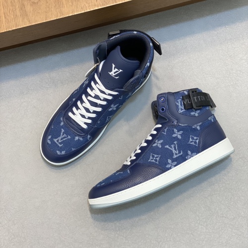 Replica Louis Vuitton High Tops Shoes For Men #1255706 $80.00 USD for Wholesale