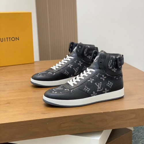 Wholesale Louis Vuitton High Tops Shoes For Men #1255707 $80.00 USD, Wholesale Quality Replica Louis Vuitton High Tops Shoes