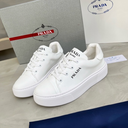 Wholesale Prada Casual Shoes For Men #1255725 $96.00 USD, Wholesale Quality Replica Prada Casual Shoes