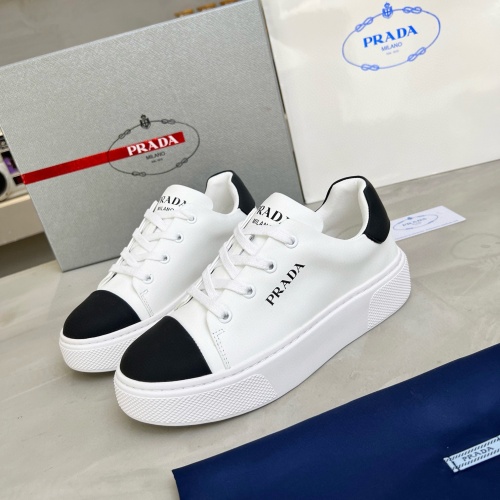 Wholesale Prada Casual Shoes For Women #1255726 $96.00 USD, Wholesale Quality Replica Prada Casual Shoes