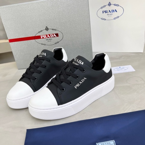 Wholesale Prada Casual Shoes For Men #1255729 $96.00 USD, Wholesale Quality Replica Prada Casual Shoes