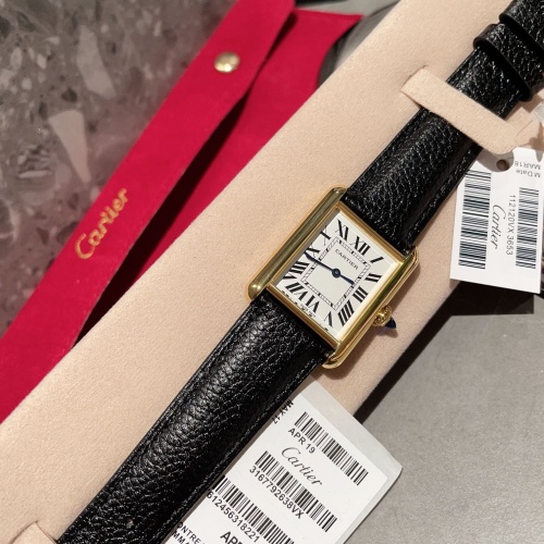 Replica Cartier AAA Quality Watches In Gold #1255777 $132.00 USD for Wholesale